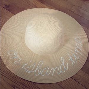 Summer large hat
